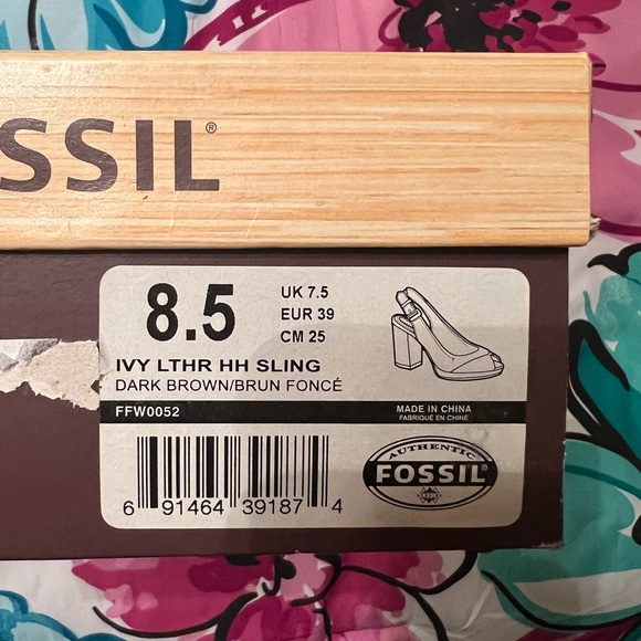 Fossil Peep Toes - Picture 7 of 14
